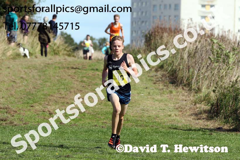 Mens and womens under-17s 2019 Sunderland Harriers Open Cross Country. Photo:  David T. Hewitson/Sports for All Pics